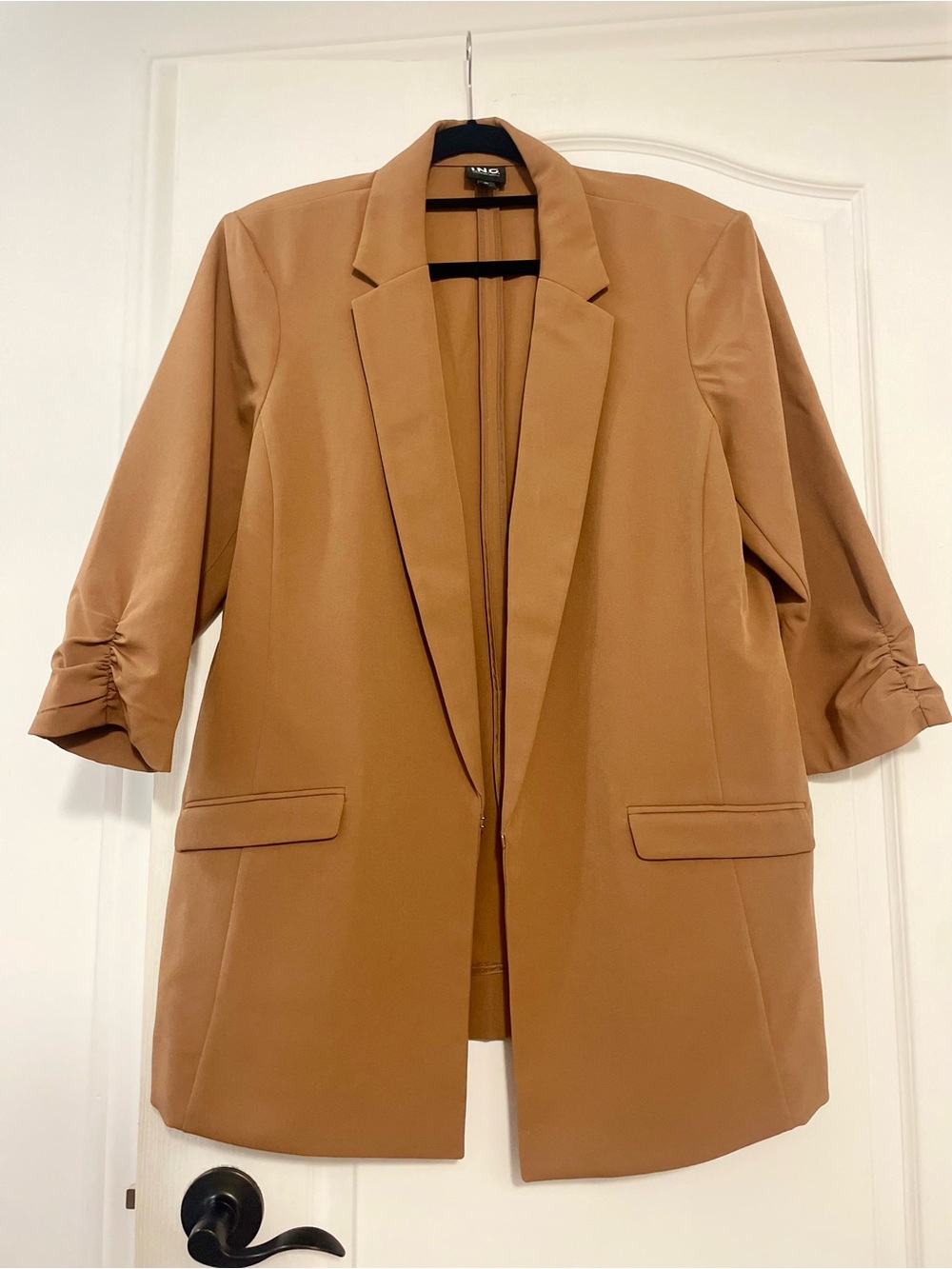 INC International Concepts Camel Blazer, Size XL